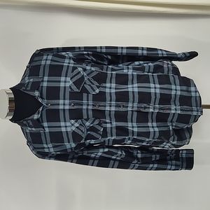 Guess Plaid Long Sleeve Shirt